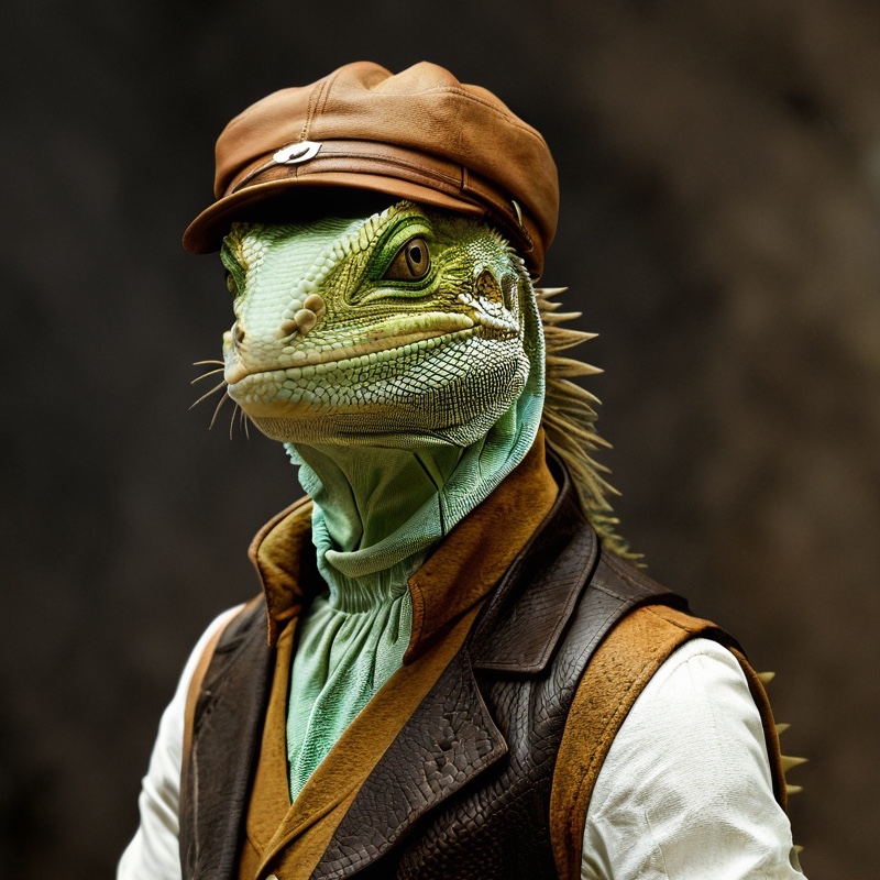 Bill the Lizard — AI character avatar