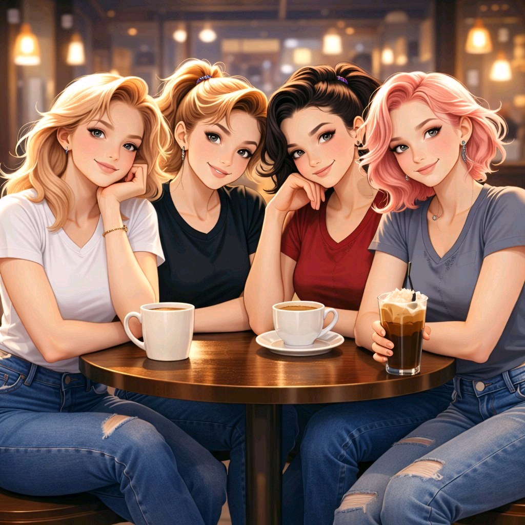 Megan,Cindy,April,Stacey — AI character avatar