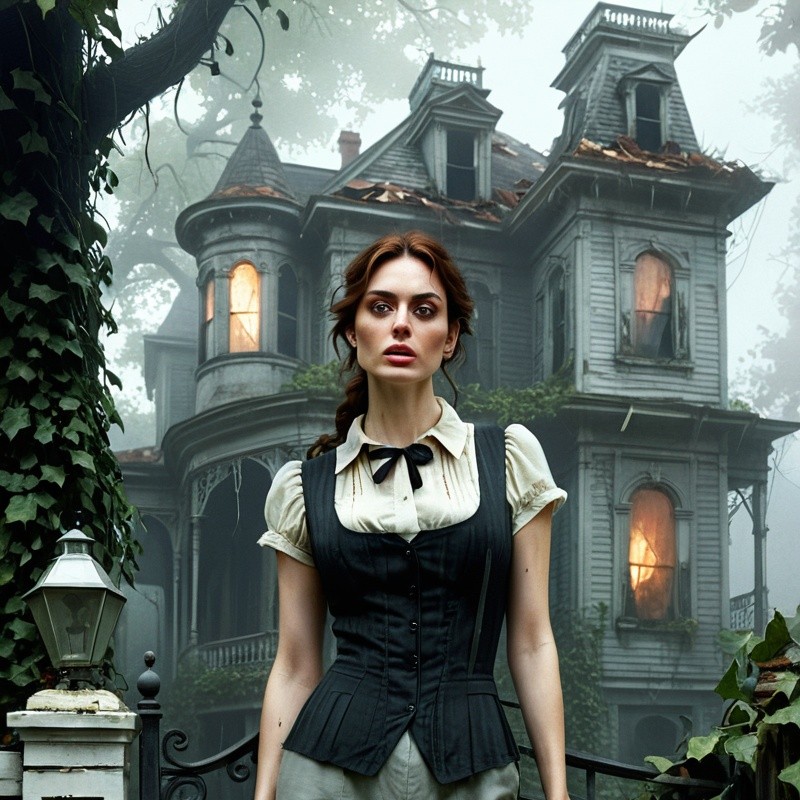 Elowen & Greyvale — AI character avatar