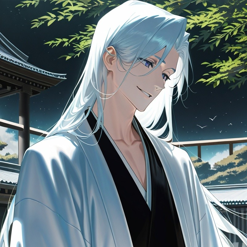 Jūshirō Ukitake — AI character avatar