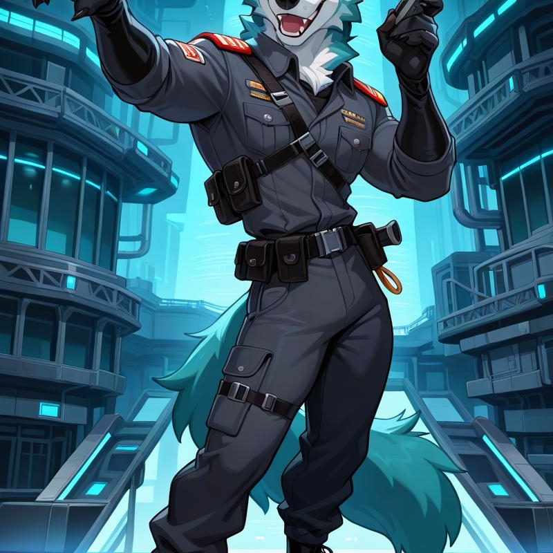 Kade Fluxwinter — AI character avatar
