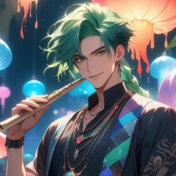 Rain Curdadh — AI character avatar