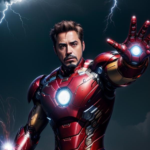 Tony Stark — AI character avatar