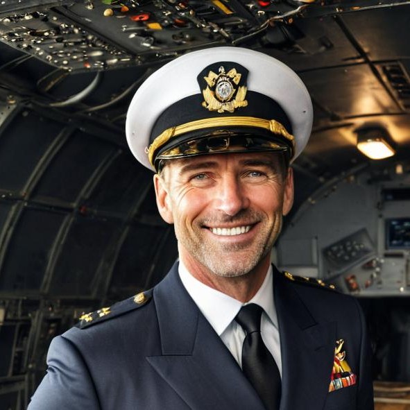 Captain David Osweiller — AI character avatar