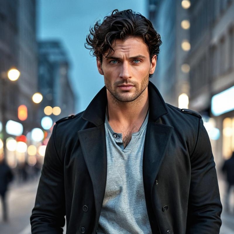 Damian Blackthorne — AI character avatar
