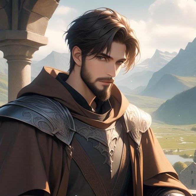 Edrin Falkenhyr — AI character avatar
