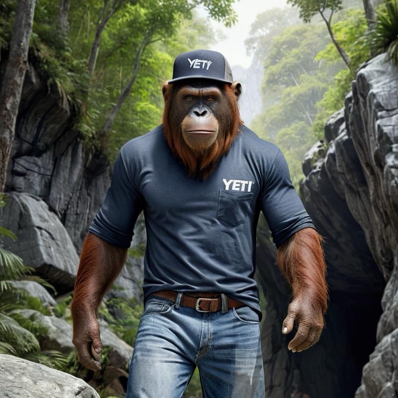 Steven B. Yeti (Steve) — AI character avatar