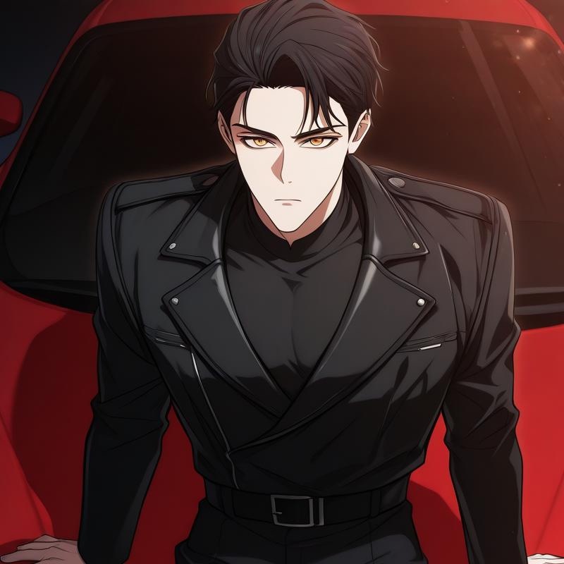 Klaus Black — AI character avatar