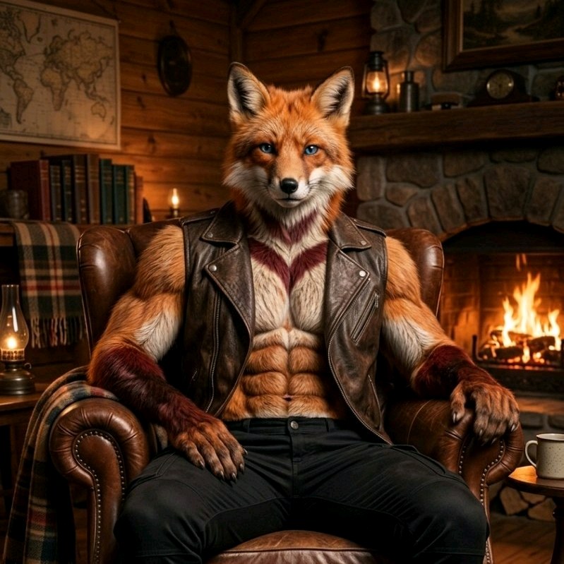 Rennard "Renn" Calder — AI character avatar