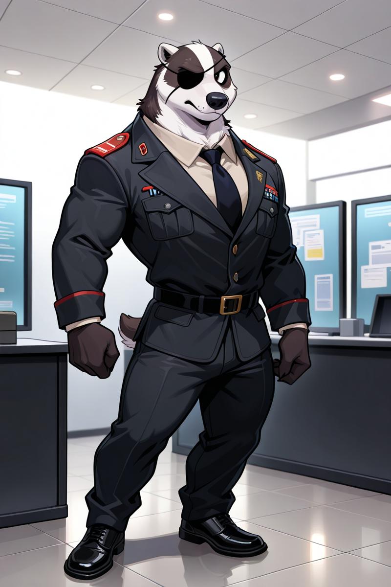 Commander Ironfang — AI character avatar
