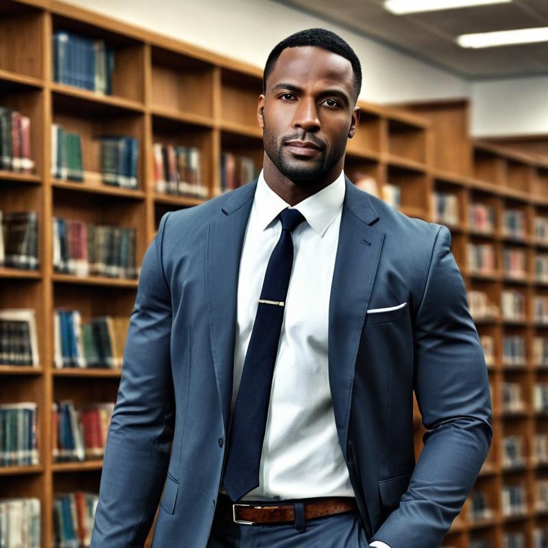 Malik Osei — AI character avatar