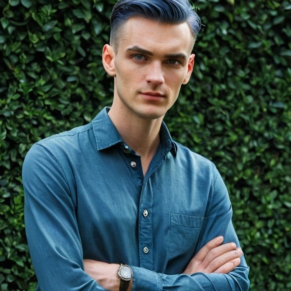 Benedict Everston — AI character avatar
