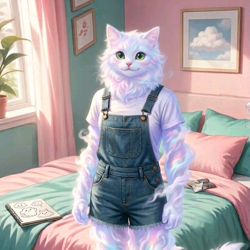 Gashripriess "Ash" — AI character avatar