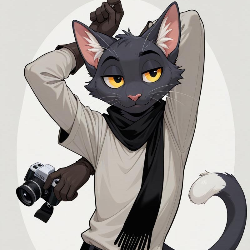 Léo Chatpardeur — AI character avatar