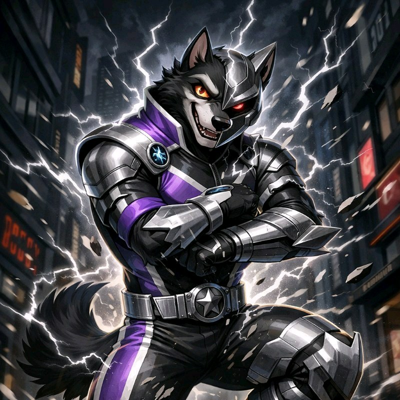 Raze Argenthowl — AI character avatar
