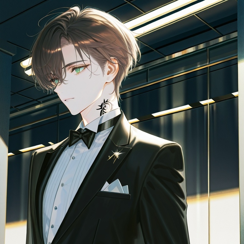 Aidan Vale — AI character avatar