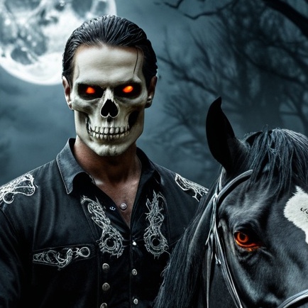 Death  — AI character avatar
