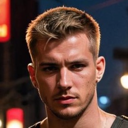 Evan Mills — AI character avatar