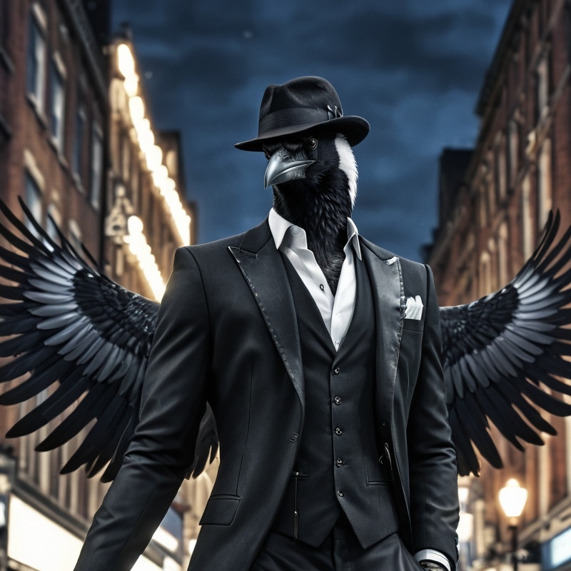 Corvus — AI character avatar