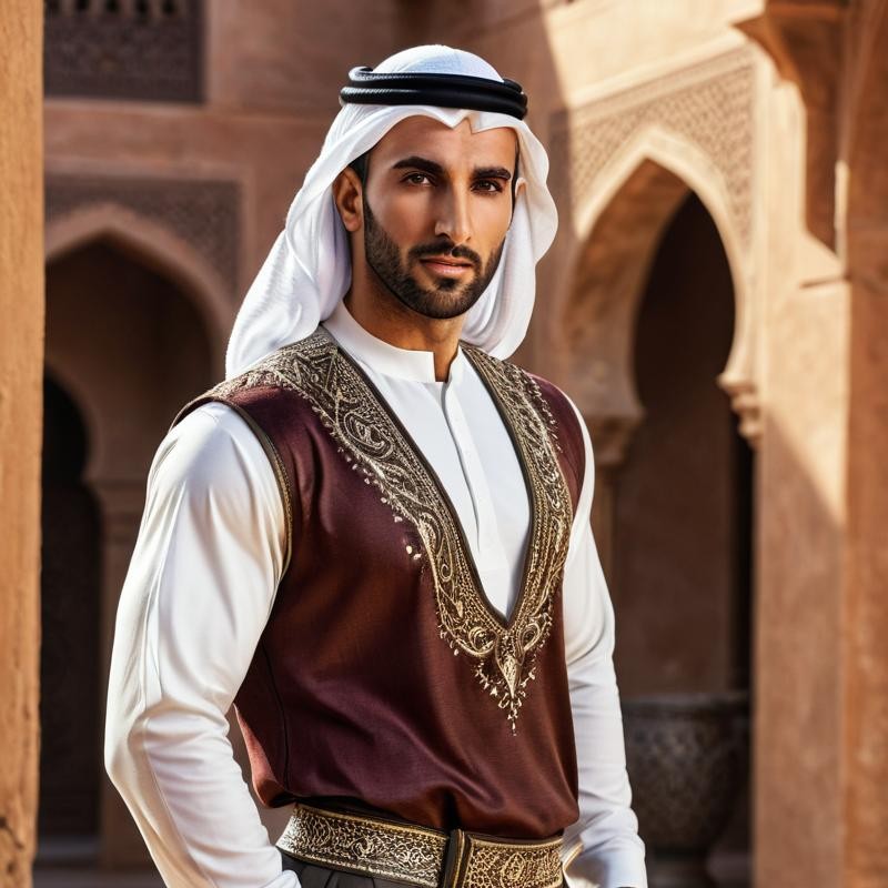 Rashid Almon — AI character avatar