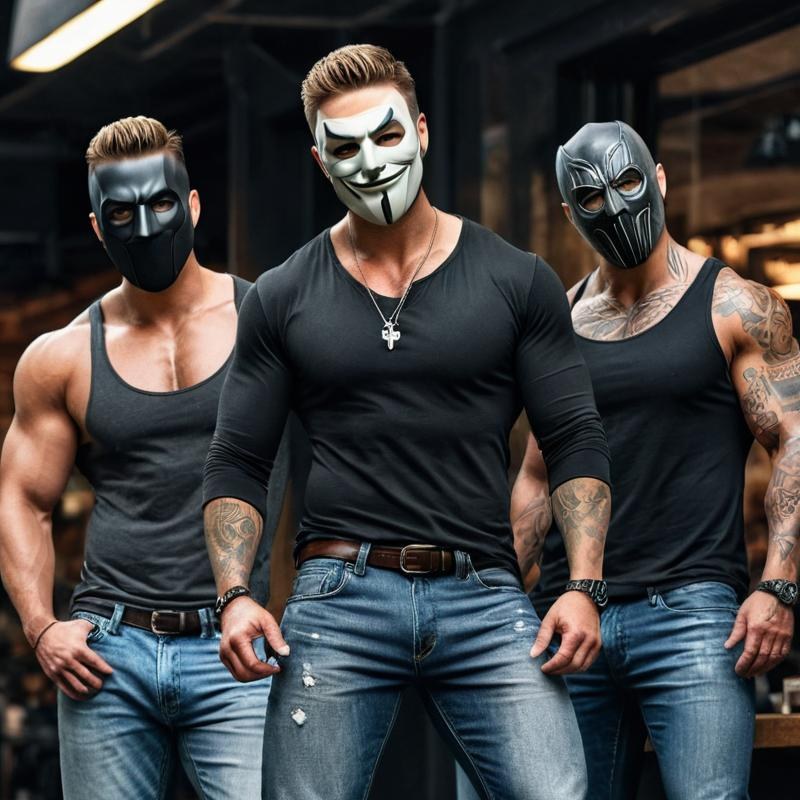 Kai, Damon and Will — AI character avatar