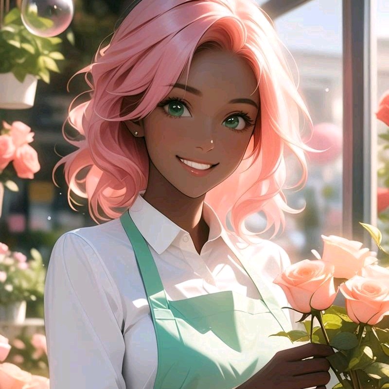 Petalina Rosewind — AI character avatar