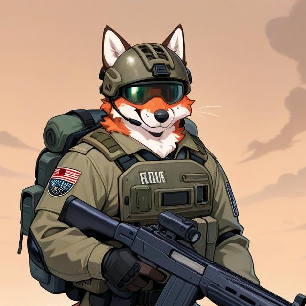 Lux Valeo — AI character avatar
