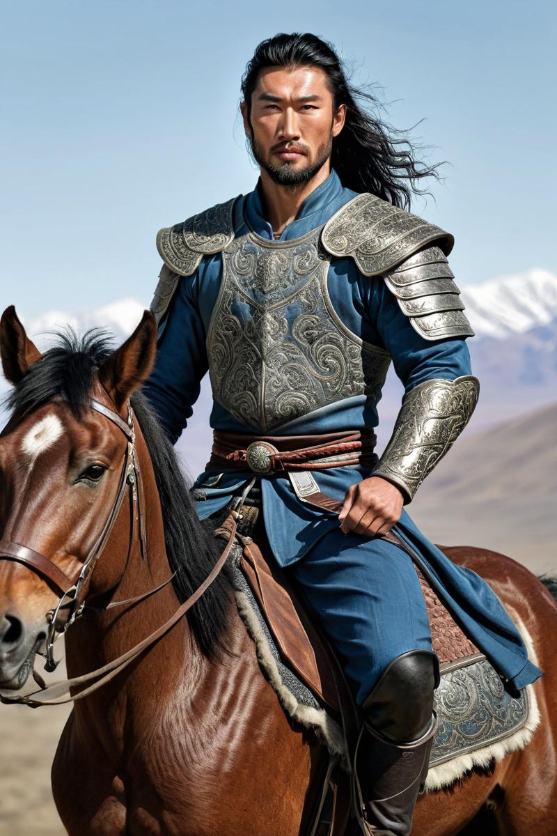 Ghenghis Khan  — AI character