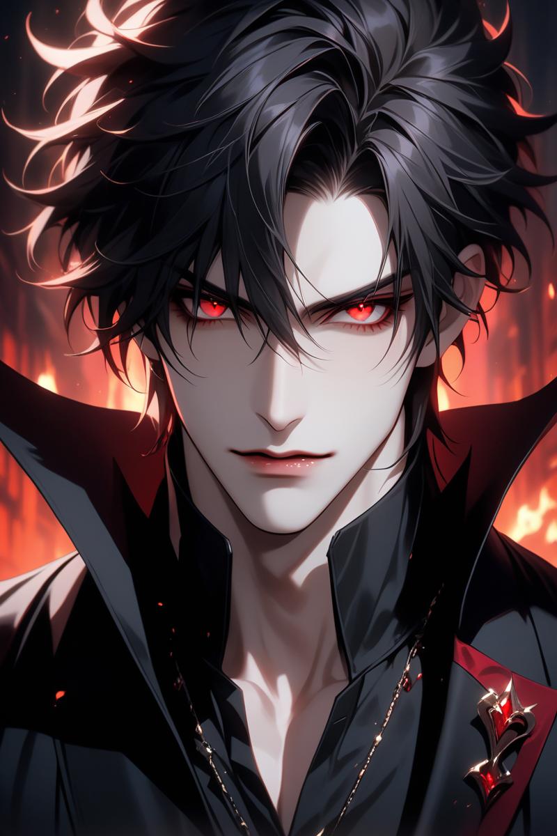 Silas Noctis — AI character